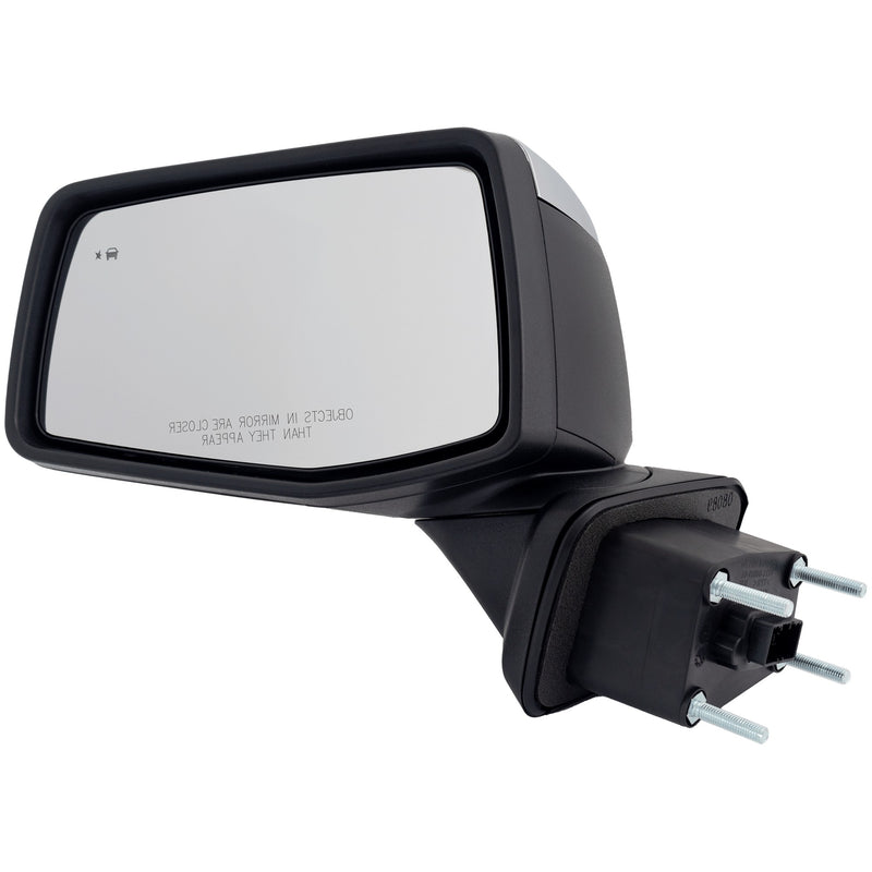 Driver Side Mirror Power Manual Folding Heated Chrome In-Housing Signal Light W/o Memory Puddle Light and Auto-Dimming With Blind Spot Glass | GM1320587
