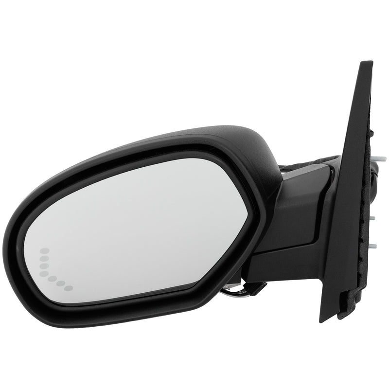 Driver Side Mirror With Auto-Dimming Power Heated Power Folding Textured Black In-glass Signal Light With Memory With Puddle Light | GM1320324