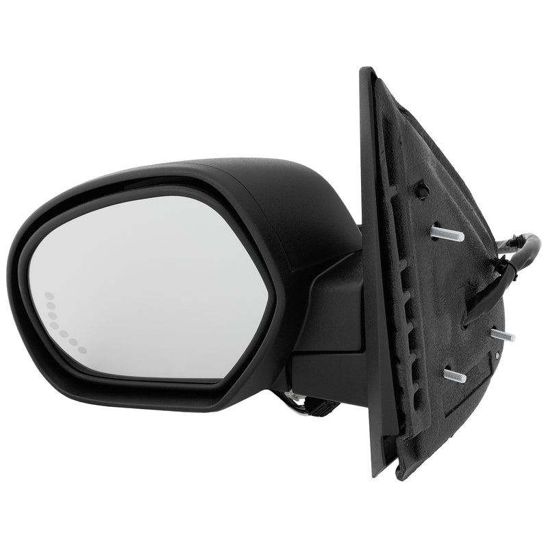 Driver Side Mirror With Auto-Dimming Power Heated Power Folding Textured Black In-glass Signal Light With Memory With Puddle Light | GM1320324