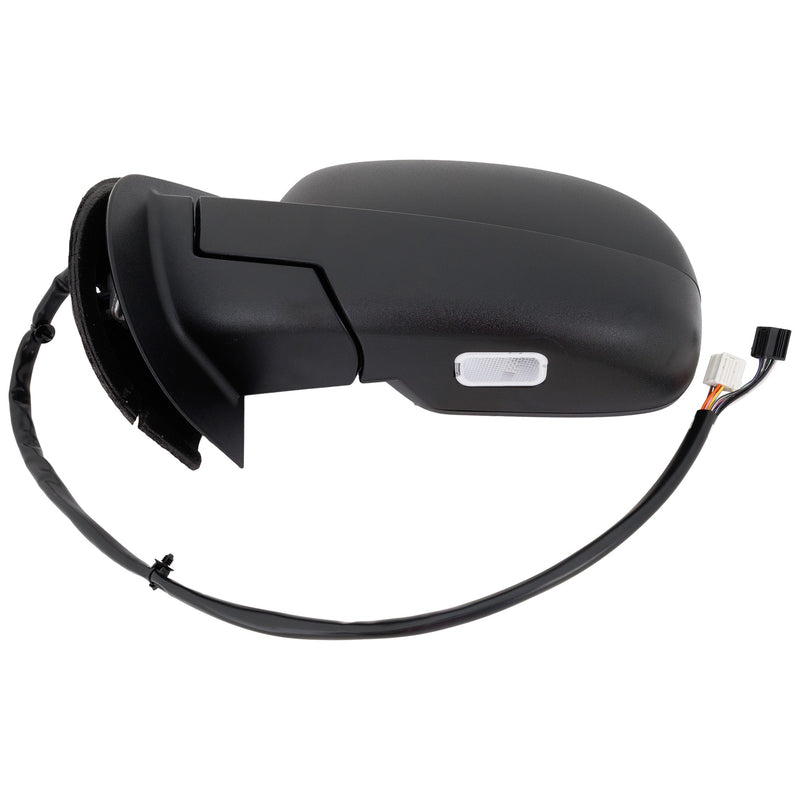 Driver Side Mirror With Auto-Dimming Power Heated Power Folding Textured Black In-glass Signal Light With Memory With Puddle Light | GM1320324