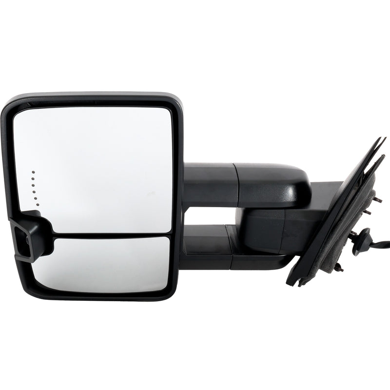 Driver Side Mirror Power Manual Folding Heated Chrome With Signal Light Spotlight and Marker Lamp W/o Blind Spot Detection Memory Auto-Dimming and Puddle Light | GM1320512