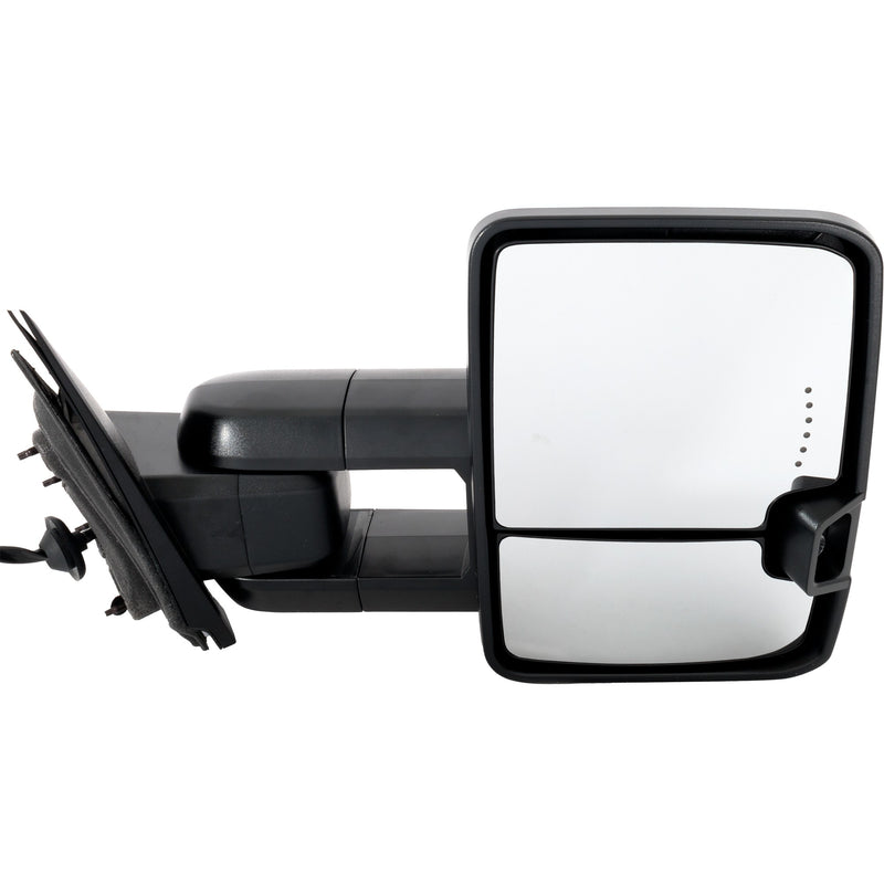 Passenger Side Mirror, Power Folding, Heated, Chrome, With Memory, Spotlight, W/o Blind Spot Detection, Auto-Dimming and Puddle Light | GM1321514