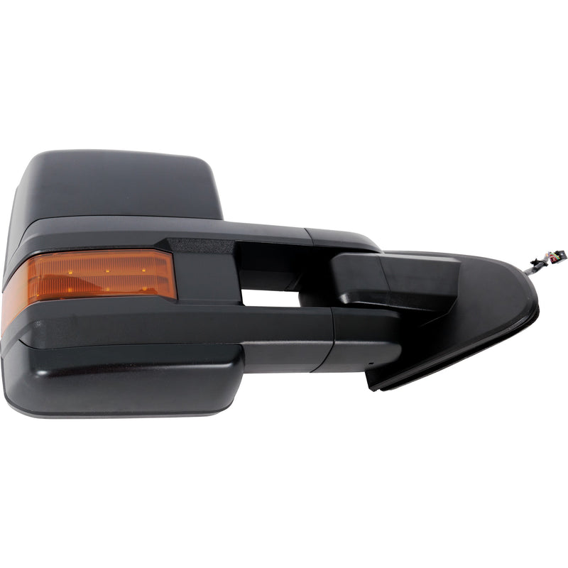 TOWING MIRROR Passenger Power Manual Folding Heated Textured Black w/o BSD Memory Auto-Dimming and Puddle Light w/ Spotlight OAT Sensor and Marke | GM1321516