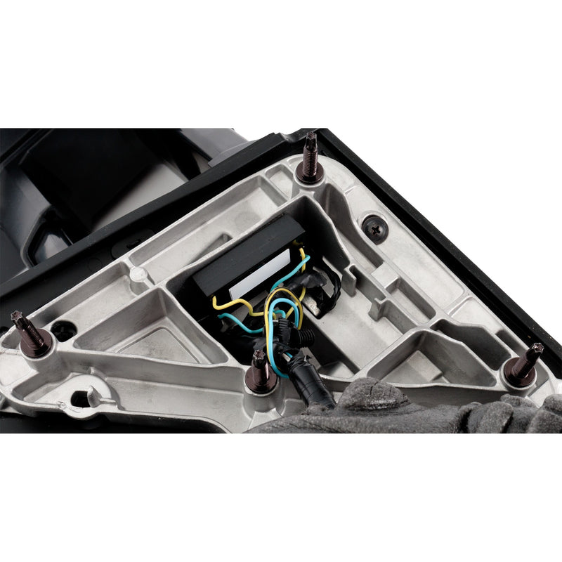 TOWING MIRROR Passenger Power Manual Folding Heated Textured Black w/o BSD Memory Auto-Dimming and Puddle Light w/ Spotlight OAT Sensor and Marke | GM1321516