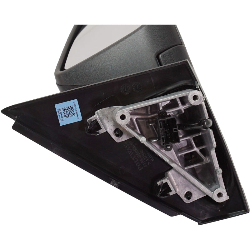 Passenger Side Mirror, Manual Folding, Textured Black | GM1321559