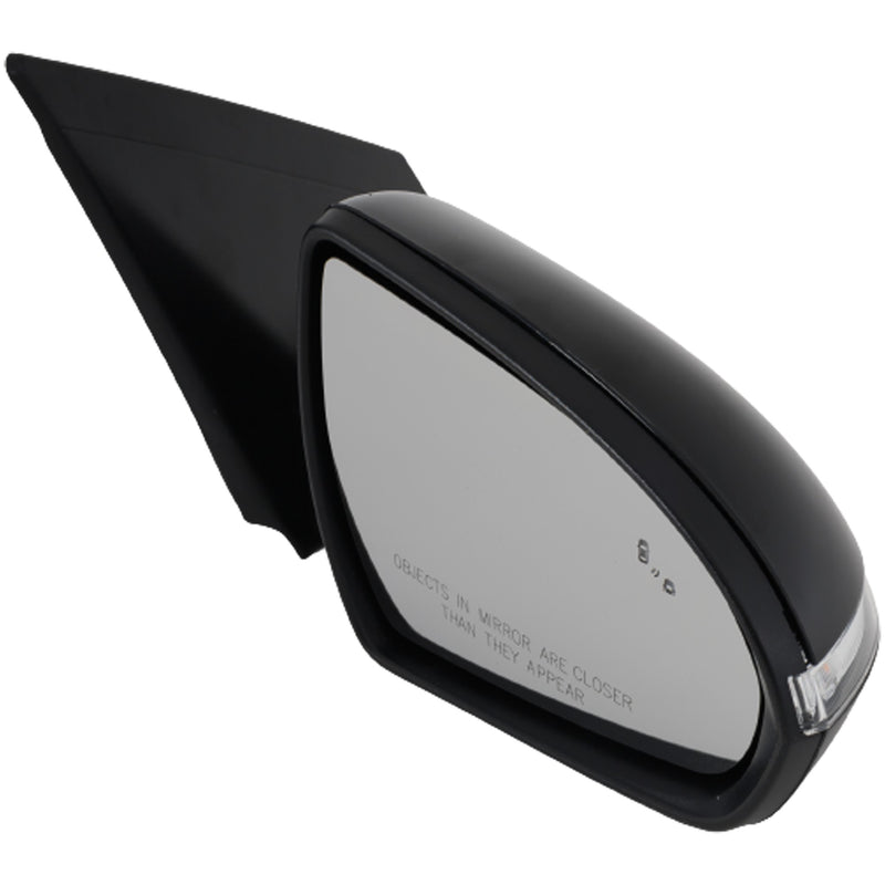 Passenger Side Mirror, Power, Manual Folding, Heated, Paintable, In-housing Signal Light, W/o memory, W/o Puddle Light, W/o Auto-Dimming, With Blind Spot Detection | HY1321252
