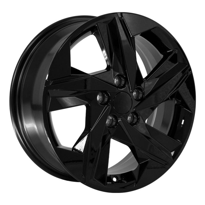 Wheel 17in Replica HY12 fits Hyundai 17x7 Gloss Black