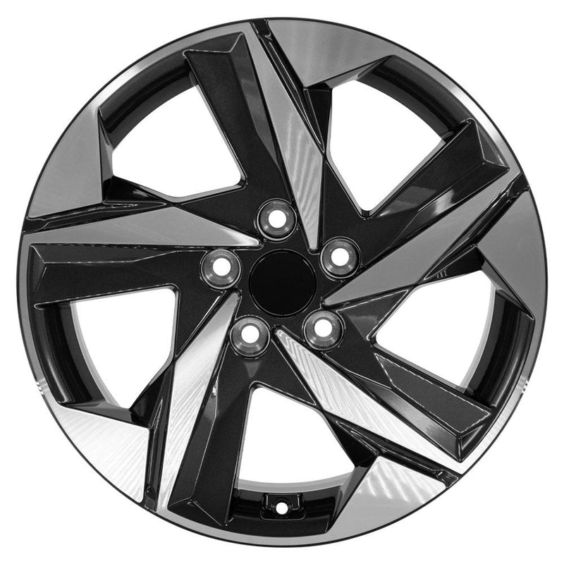 Wheel 17in Replica HY12 fits Hyundai 17x7 Gloss Black