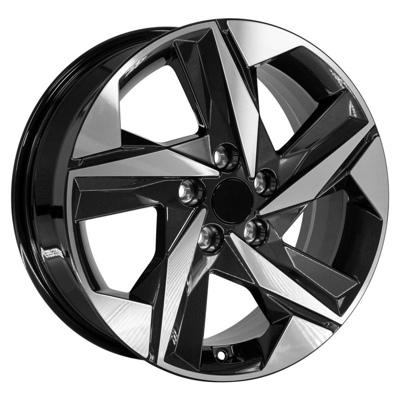 Wheel 17in Replica HY12 fits Hyundai 17x7 Gloss Black