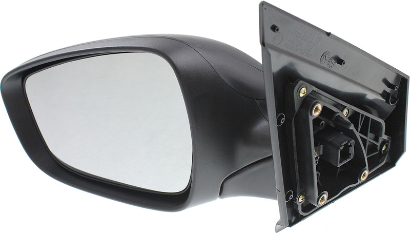 Driver Side Mirror, Power, Manual Folding, Heated, Textured Black, Without Signal Light, Without memory, Without Puddle Light, Without Auto-Dimming, Without Blind Spot Feature | HY1320181