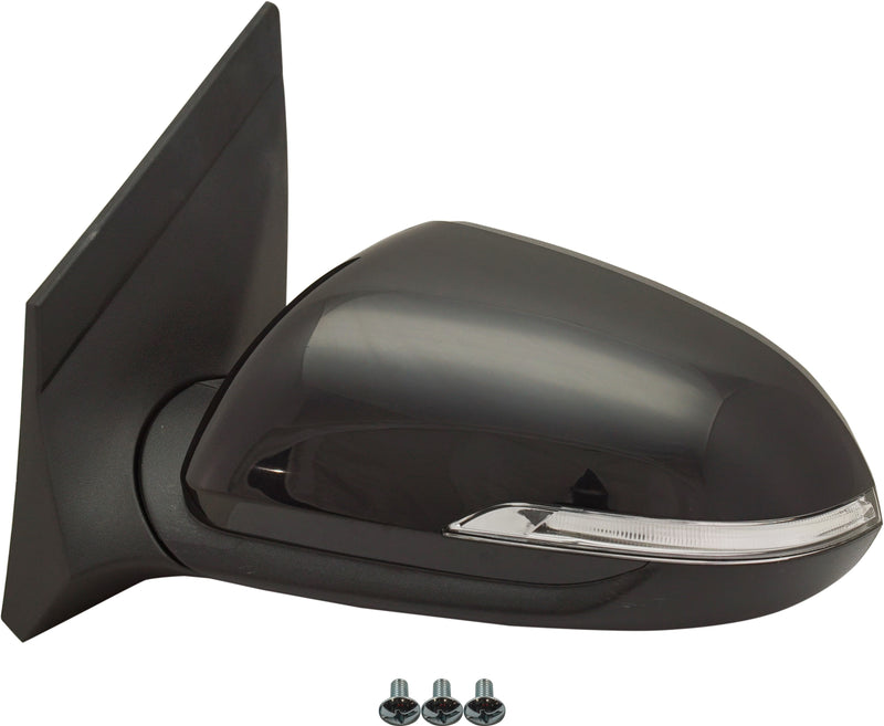 Driver Side Mirror, Power, Manual Folding, Heated, | HY1320244