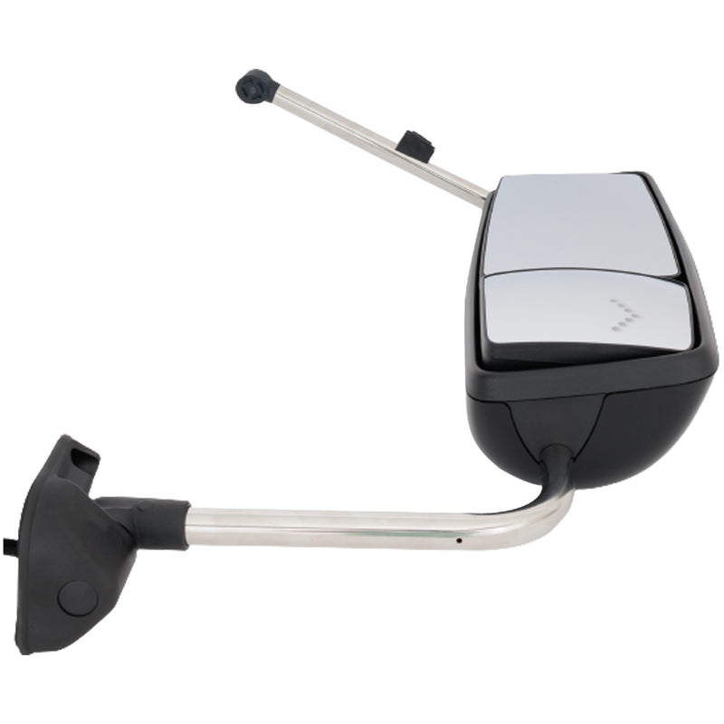 Passenger Side Mirror, Power, Heated, Paintable, With Signal Light