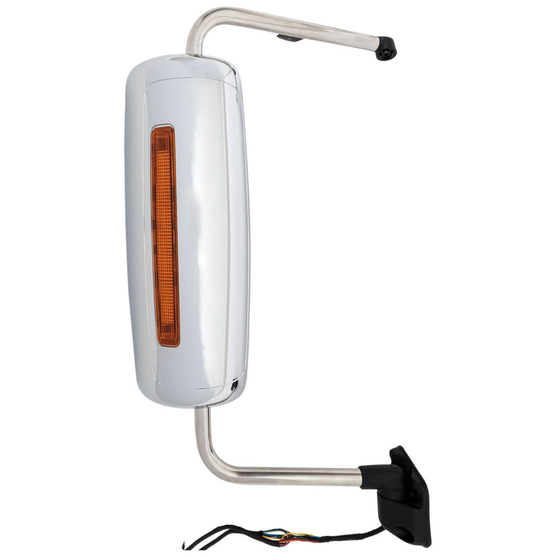 Driver Side Towing Mirror, Power, Non-Folding, Heated, Chrome,