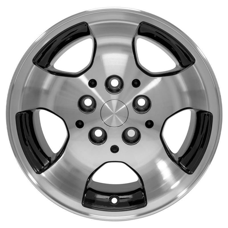 Wheel 15in Replica JP08 fits Jeep Wrangler 15x8 Machined
