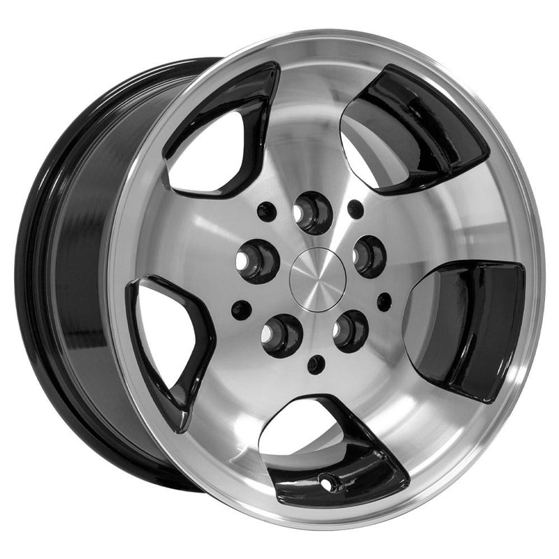 Wheel 15in Replica JP08 fits Jeep Wrangler 15x8 Machined