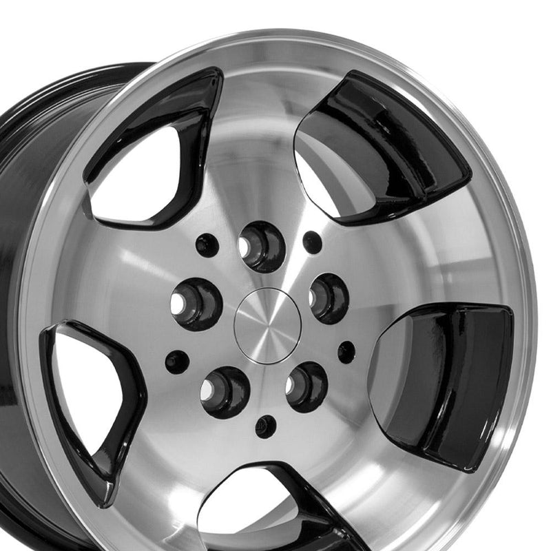 Wheel 15in Replica JP08 fits Jeep Wrangler 15x8 Machined