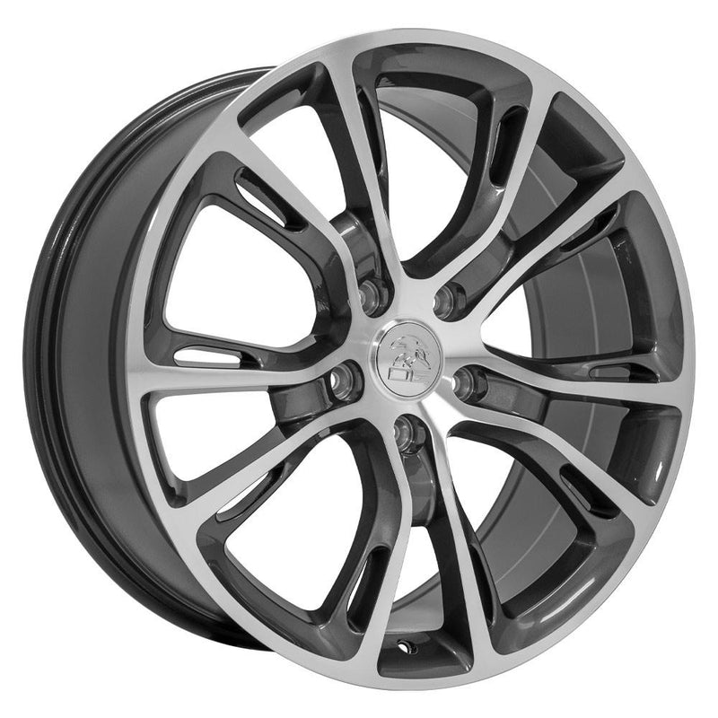 Wheel 20in Replica JP16 fits Jeep Grand Cherokee 20x8.5 Gunmetal Machined