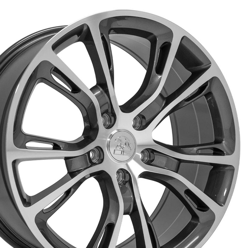 Wheel 20in Replica JP16 fits Jeep Grand Cherokee 20x8.5 Gunmetal Machined