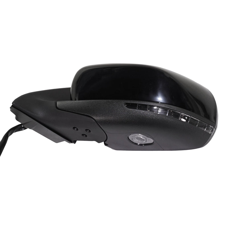 Left Side Mirror Power Heated Manual Folding Auto Dimming Blind Spot Detection In-Housing Signal No Memory