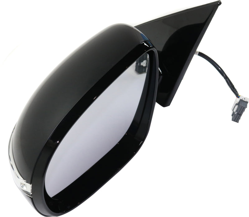 Driver Side Mirror, Power, Manual Folding, Heated, , In-housing Signal Light, | KI1320207