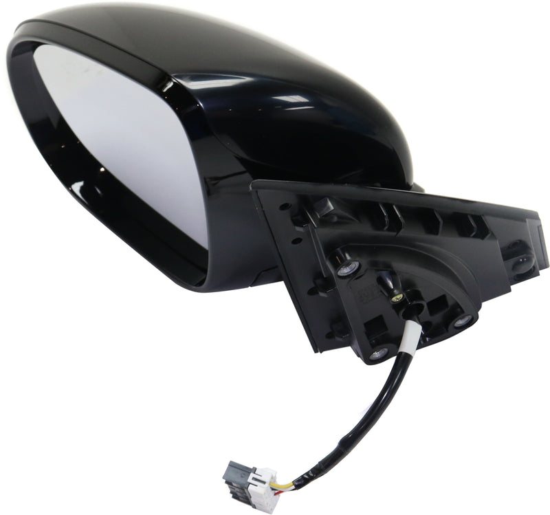 Driver Side Mirror, Power, Manual Folding, Heated, , In-housing Signal Light, | KI1320207