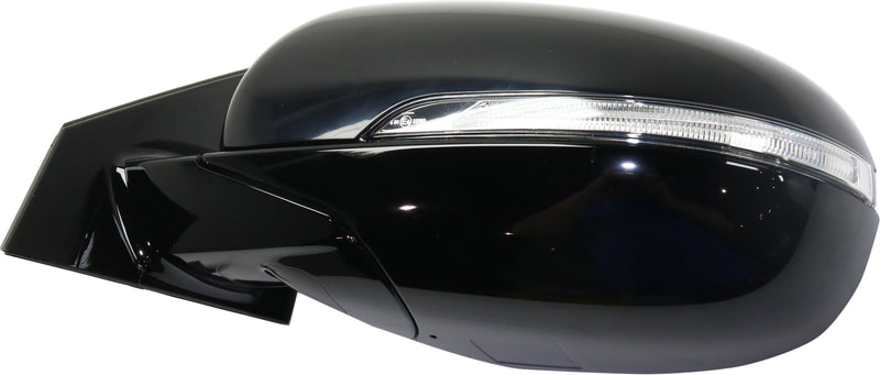 Driver Side Mirror, Power, Manual Folding, Heated, , In-housing Signal Light, | KI1320207