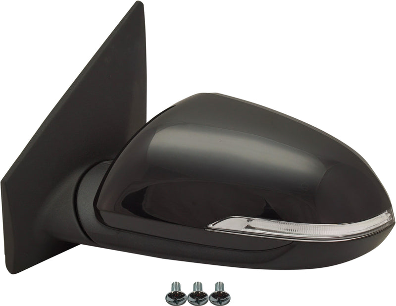 Driver Side Mirror, Power, Manual Folding, | KI1320219