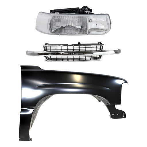 Grille CarParts KIT-022123-0701