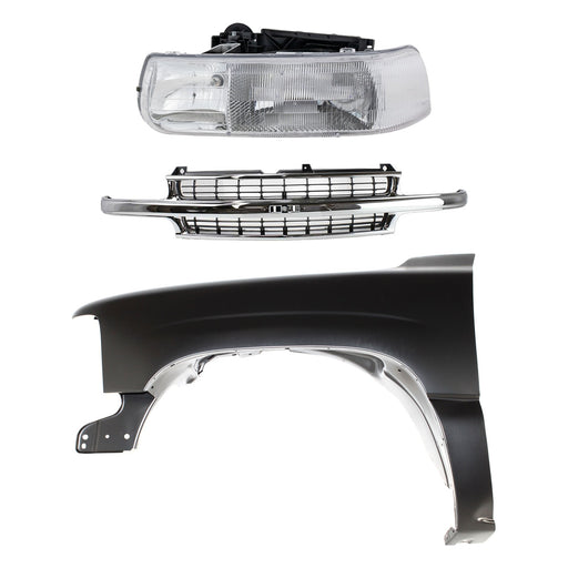 Grille CarParts KIT-022123-0702