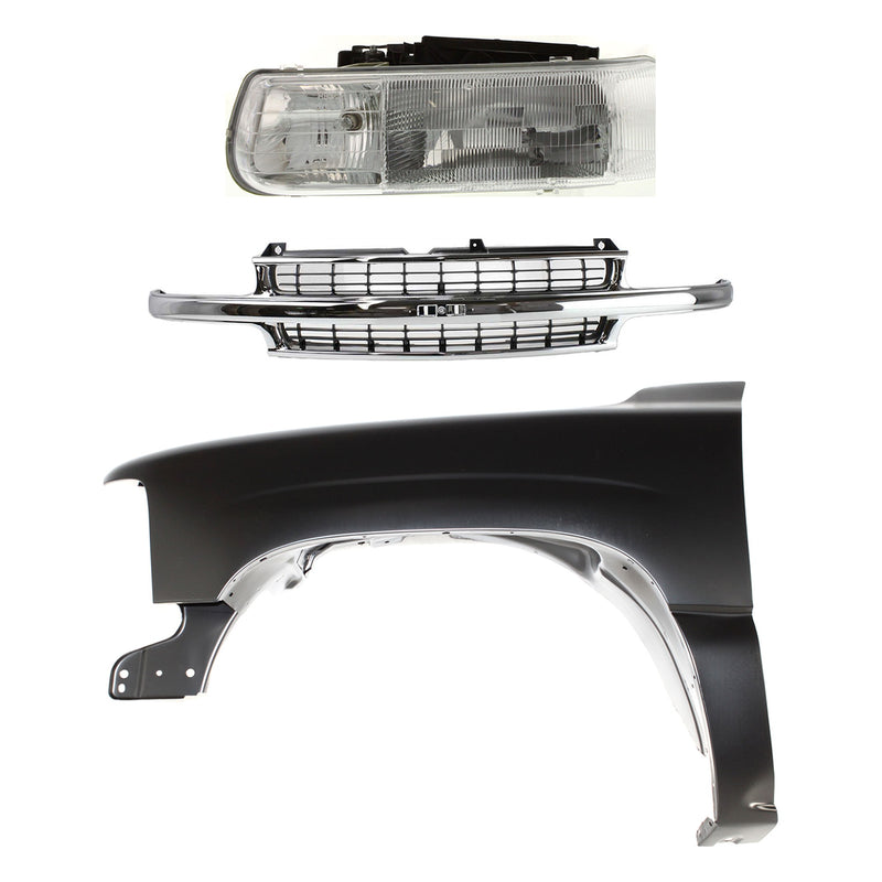 Grille CarParts KIT-022123-0902