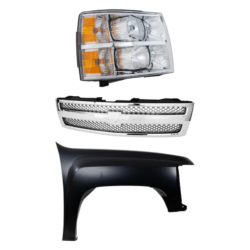 Grille CarParts KIT-022123-15301