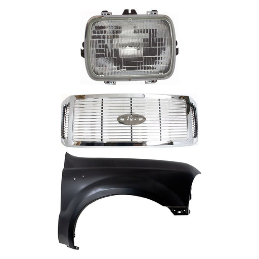 Grille CarParts KIT-022123-38301