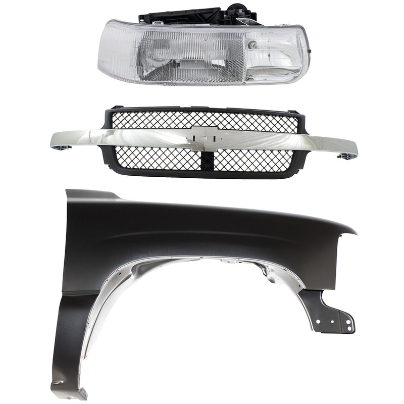 Grille CarParts KIT-022123-6601