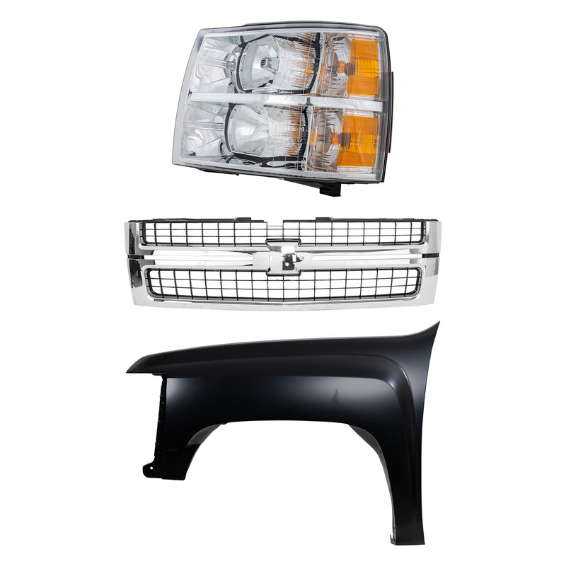 Grille CarParts KIT-022123-7602