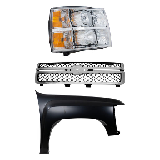 Grille CarParts KIT-022123-9101