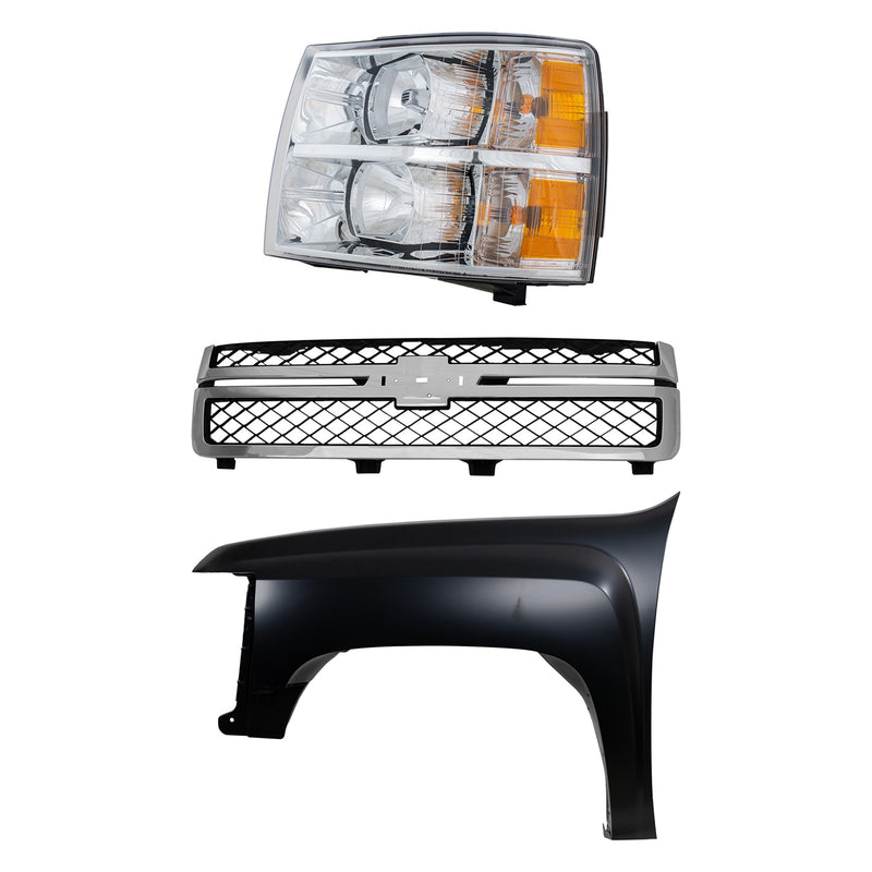 Grille CarParts KIT-022123-9102