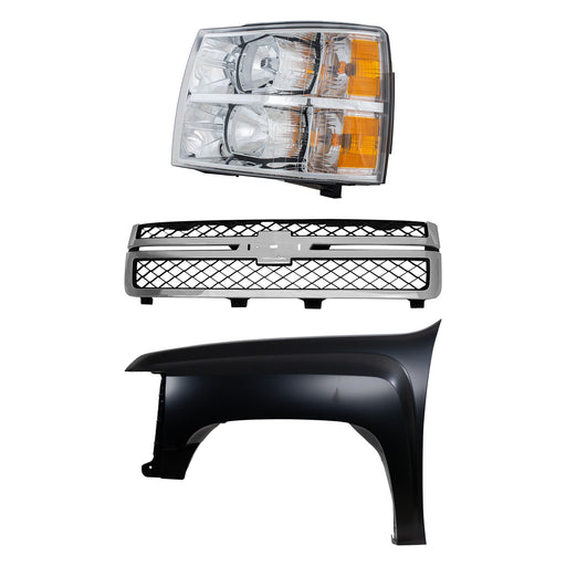 Grille CarParts KIT-022123-9602