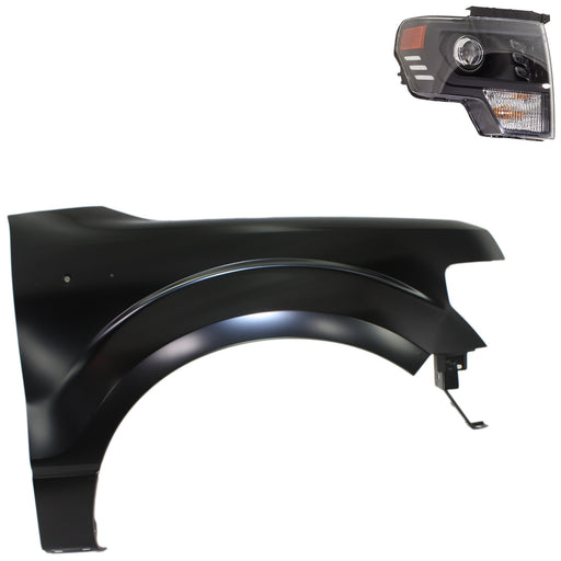 Headlight CarParts KIT-022423-3304