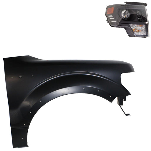 Headlight CarParts KIT-022423-3804