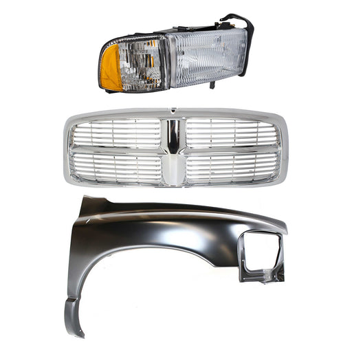 Grille CarParts KIT-022423-57601