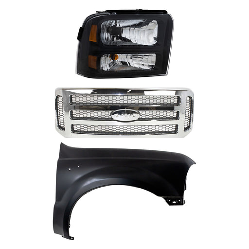 Grille CarParts KIT-022423-59501