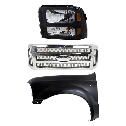 Grille CarParts KIT-022423-59502