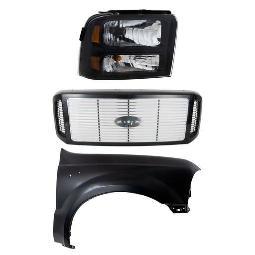 Grille CarParts KIT-022423-61201
