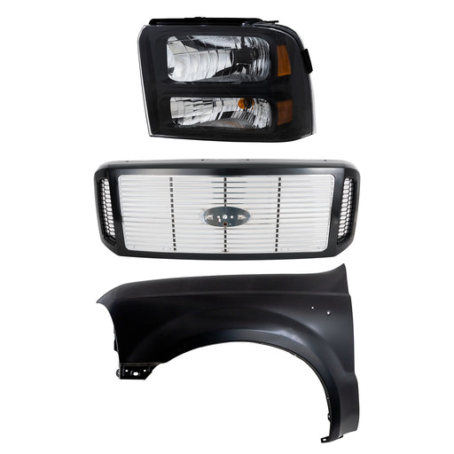 Grille CarParts KIT-022423-61202