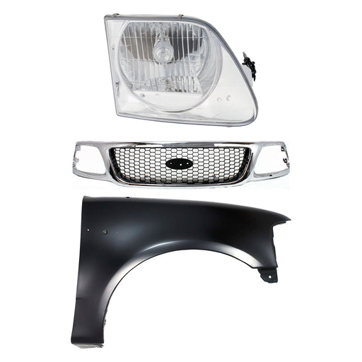 Grille CarParts KIT-022423-93001