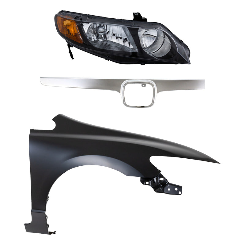 Headlight CarParts KIT-030323-14001