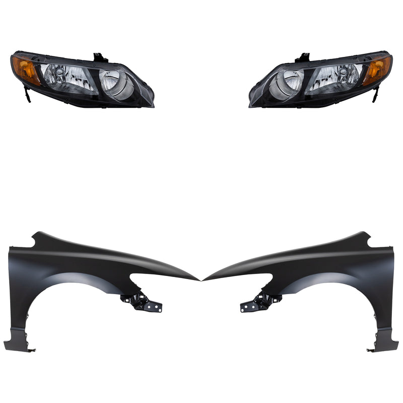 Headlight CarParts KIT-030323-14003