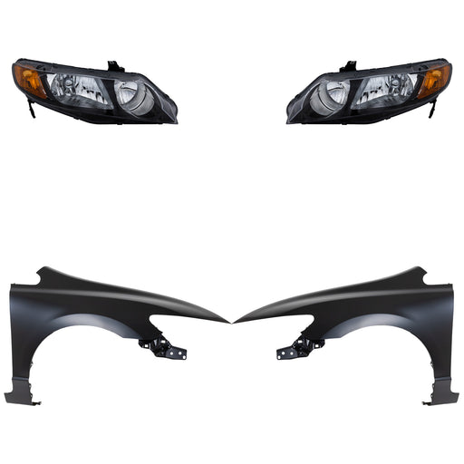 Headlight CarParts KIT-030323-14003