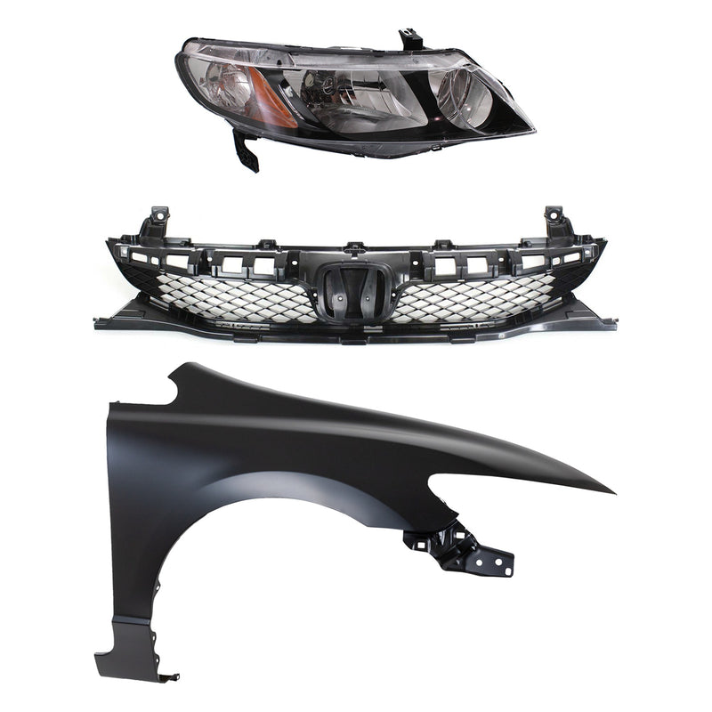 Headlight CarParts KIT-030323-14301