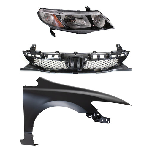 Headlight CarParts KIT-030323-14301